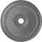 Ekena Millwork Oakleaf Ceiling Medallion (Fits Canopies up to 6 1/4"), 29 1/8"OD x 3 5/8"ID x 1"P, Platinum CM29OAPLS - alternate 1